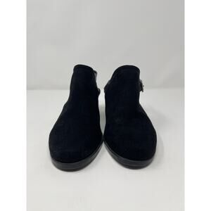 Beartraps Women's 8.5M Slingback Black Mule Shoes with a Buckel Strap